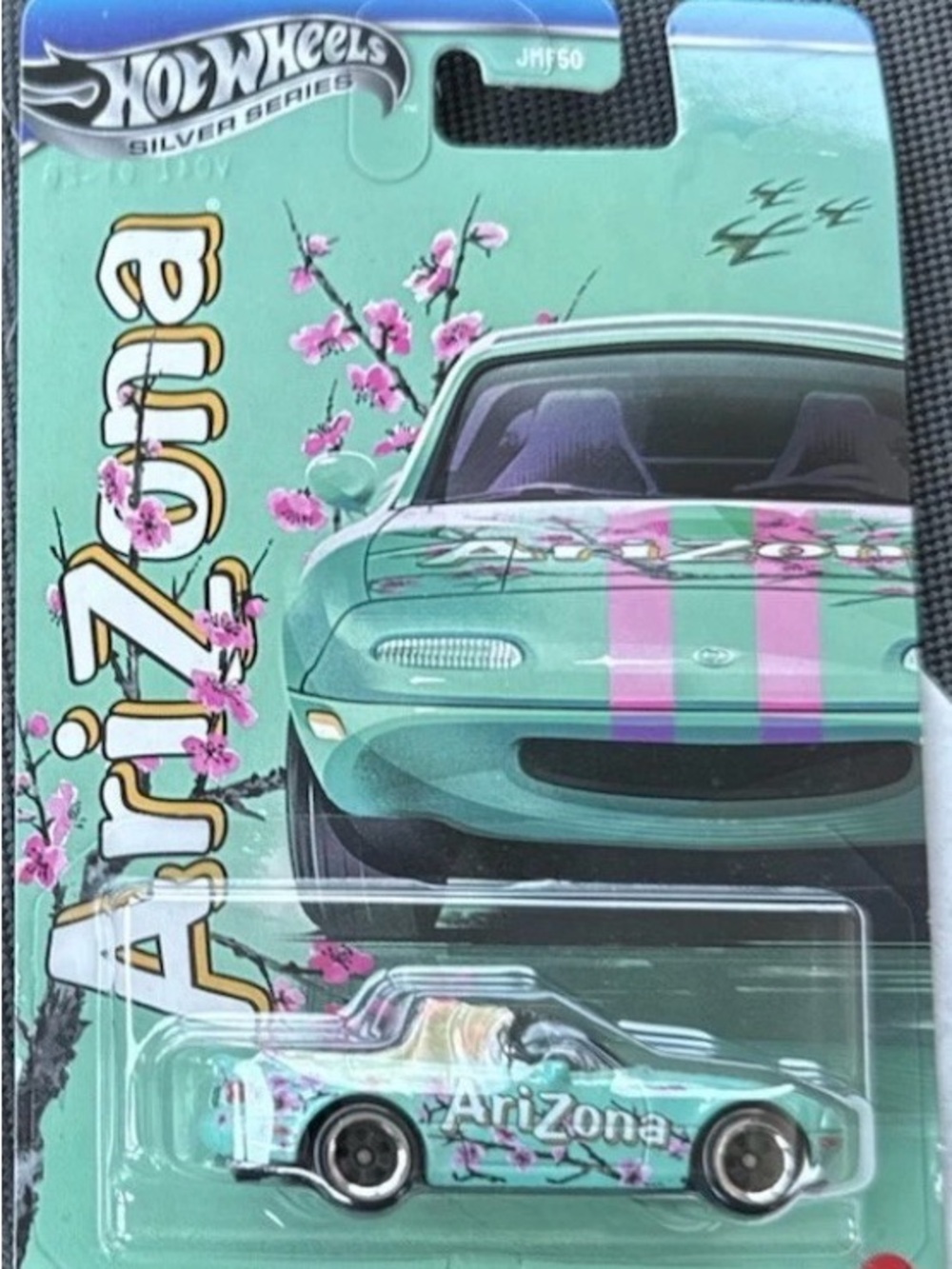 Hot Wheels Silver Series Arizona Teal Collectible Toy Car